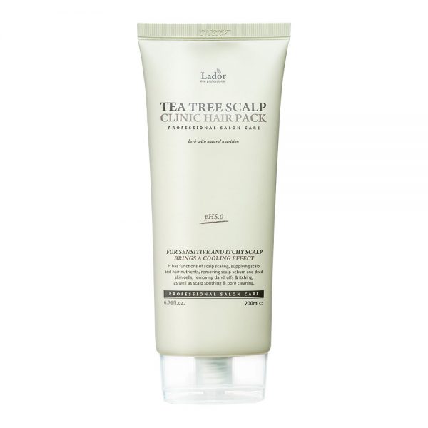 LADOR TEA TREE SCALP CLINIC HAIR PACK Очищающая маска для волос и кожи головы с чайным деревом - картинка lador-tea-tree-scalp-clinic-hair-pack-600x600.jpg