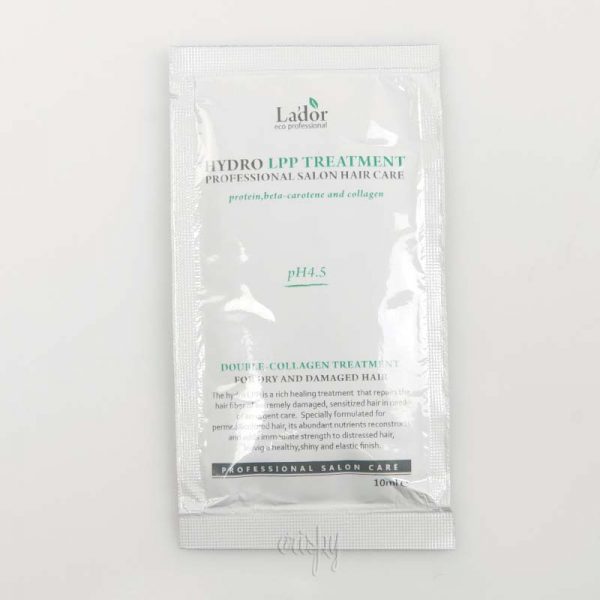 LADOR HYDRO LPP TREATMENT POUCH Восстанавливающая маска для сухих и поврежденных волос - картинка lador-hydro-lpp-treatment-pouch-10ml-600x600.jpg