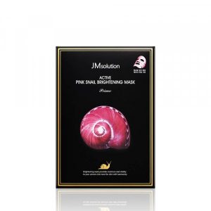 JM SOLUTION ACTIVE PINK SNAIL BRIGHTENING MASK PRIME Маска с муцином розовой улитки для сияния - картинка jm-solution-active-pink-snail-brightening-mask-prime-30ml-300x300.jpg