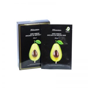 JM SOLUTION WATER LUMINOUS AVOCADO OIL AMPOULE MASK BLACK Питательная маска с маслом авокадо - картинка jm-solution-water-luminous-avocado-oil-ampoule-mask-black-35ml-300x300.jpg