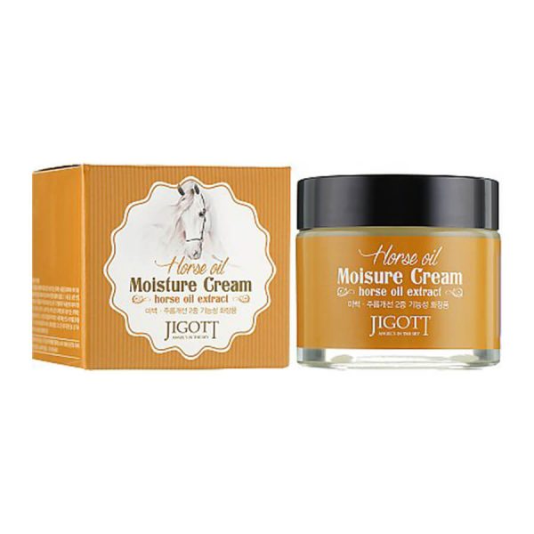 Крем для лица с лошадинным жиром JIGOTT HORSE OIL MOISTURE CREAM - картинка jigott-horse-oil-moisture-cream-600x600.jpg