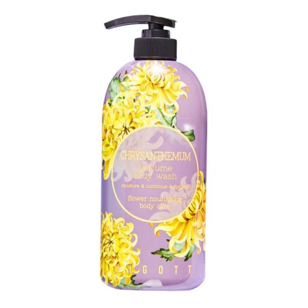 JIGOTT CHRYSANTHEMUM PERFUME BODY WASH Парфюмированный гель для душа с хризантемой - картинка jigott-chrysanthemum-perfume-body-wash-parfjumirovannyj-gel-dlja-dusha-s-hrizantemoj-600x600.jpg